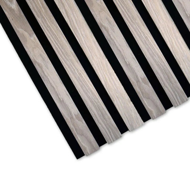 Siberian Acoustic Wood Slat Wall Panel texture closeup DecorMania UK